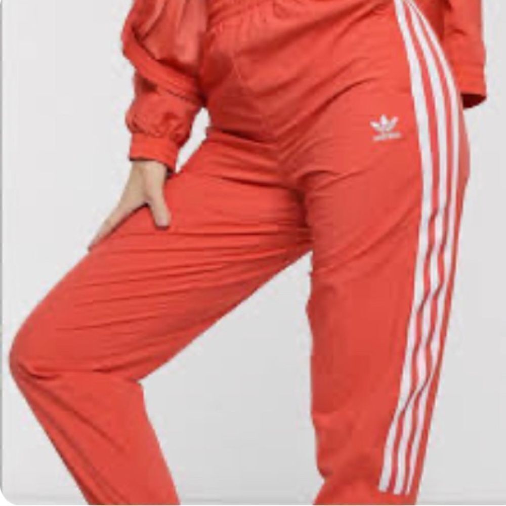 Adidas Coral Tri-Foil Logo Tracksuit Pants Size S‎ D40